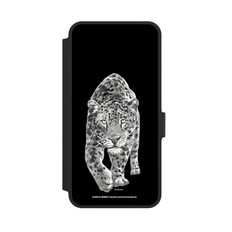 Galaxy A36 5G NIVOflip Leopard Schwarz