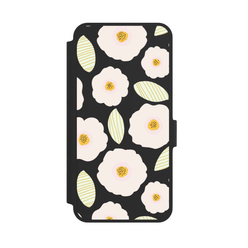 Samsung Galaxy A36 5G NIVOflip Simple Pastell Flowers Light Transparent