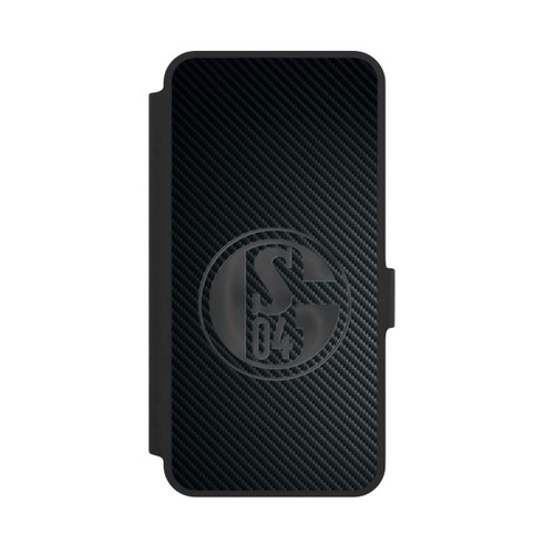 Samsung Galaxy A36 5G NIVOflip Schalke 04 Carbon Look