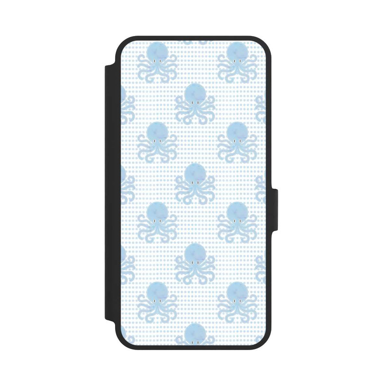Galaxy A36 5G NIVOflip Blue Watercolor Octopus