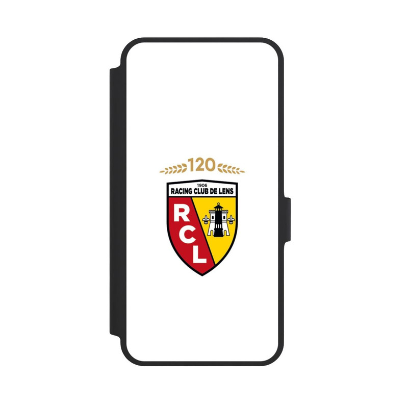 Galaxy A36 5G NIVOflip RC Lens 120 Jahre Jubiläums Logo weiß