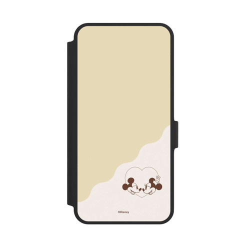 Samsung Galaxy A36 5G NIVOflip Mickey and Minnie Love Heart Beige