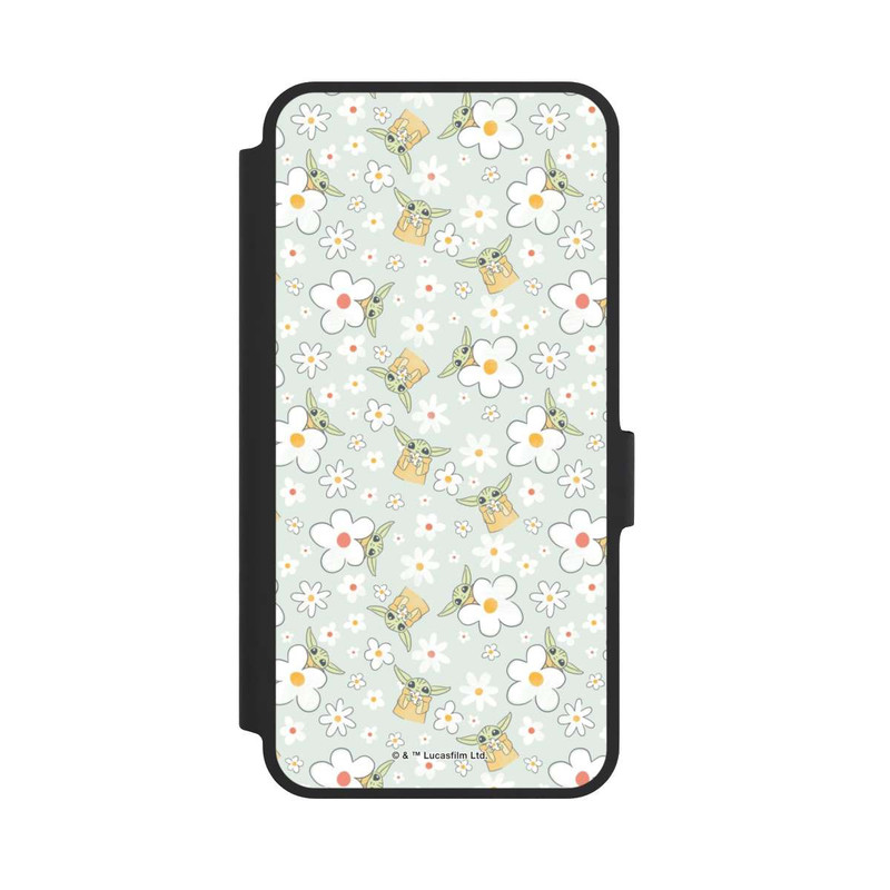 Galaxy A36 5G NIVOflip Baby Yoda Blumen Muster