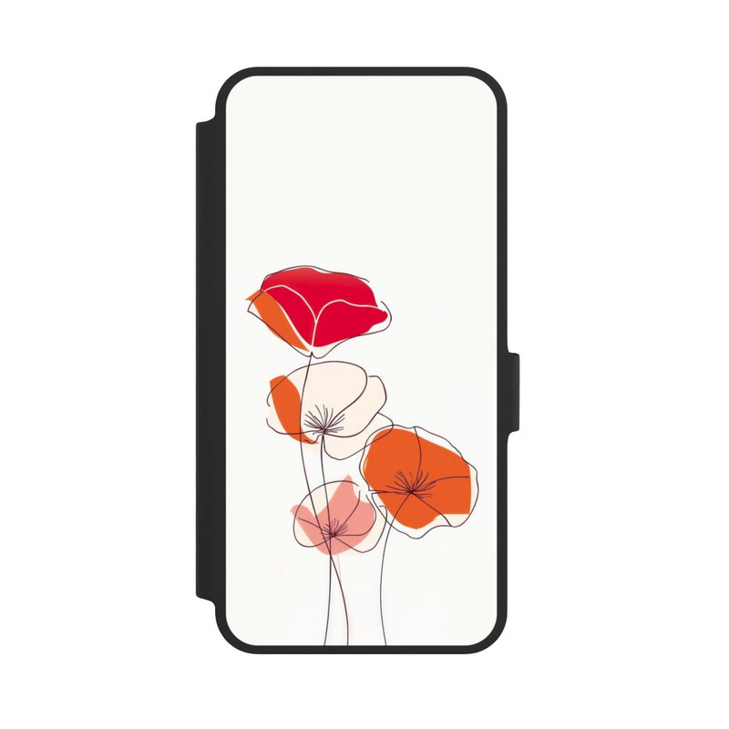 Galaxy A36 5G NIVOflip Mohn Line Art
