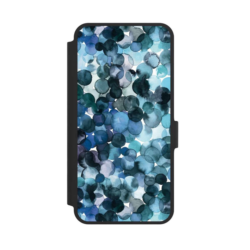 Galaxy A36 5G NIVOflip Watercolor Dots Blue Pattern