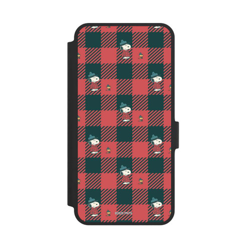 Samsung Galaxy A36 5G NIVOflip Peanuts Red Tartan Pattern