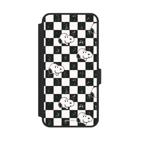 Samsung Galaxy A36 5G NIVOflip Snoopy Heads Checked Pattern