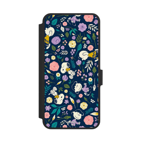 Samsung Galaxy A36 5G NIVOflip Peanuts Dark Flower Pattern