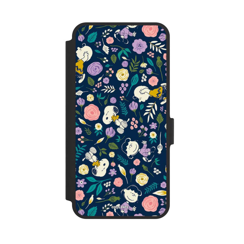 Galaxy A36 5G NIVOflip Peanuts Dark Flower Pattern