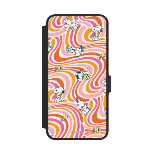 Samsung Galaxy A36 5G NIVOflip Peanuts Hippie Pattern Orange
