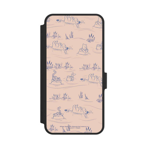 Samsung Galaxy A36 5G NIVOflip Winnie the Pooh Retro Pattern Bridges Pink