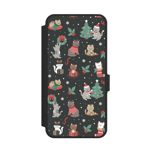 Samsung Galaxy A36 5G NIVOflip Christmas Festive Cute Holiday Kittens