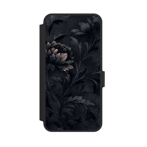 Samsung Galaxy A36 5G NIVOflip Dunkles Blumenmuster Vintage
