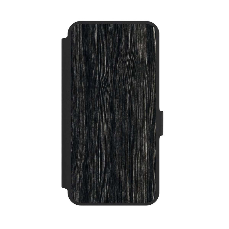 Galaxy A36 5G NIVOflip Dunkle Holzstruktur