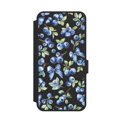 Samsung Galaxy A36 5G NIVOflip Blaubeere Schleifen Transparent mit KI