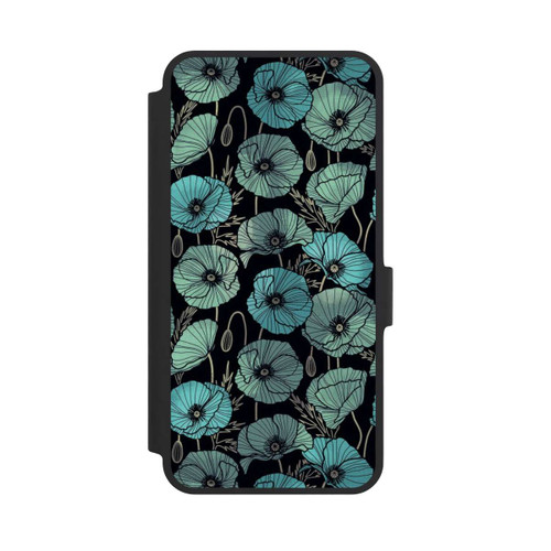 Samsung Galaxy A36 5G NIVOflip Coquelicots d'Été Verts