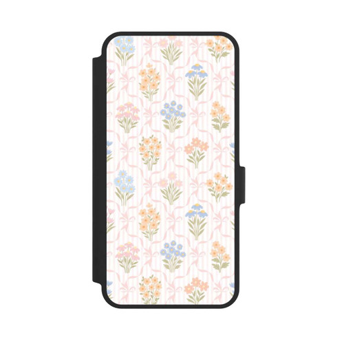 Samsung Galaxy A36 5G NIVOflip Vintage Frühlingsblumenstrauß im Cottagecore Stil