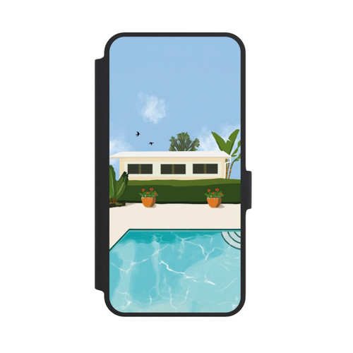 Samsung Galaxy A36 5G NIVOflip California Backyard by Roberta Murray