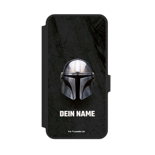 Samsung Galaxy A36 5G NIVOflip Star Wars Mandalorian Black Helmet Personalisierbar