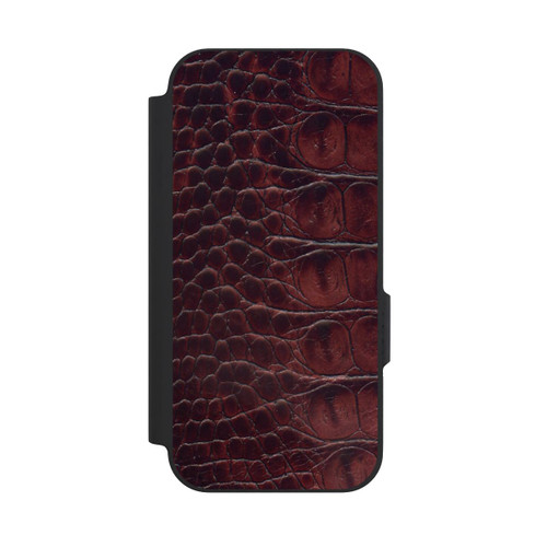 Google Pixel 9a NIVOflip Cuir de Crocodile