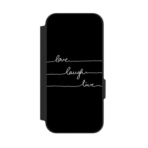 Google Pixel 9a NIVOflip Love Laugh Live weiß/schwarz