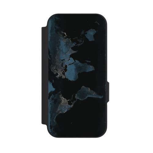 Google Pixel 9a NIVOflip Carte du Monde Nuit