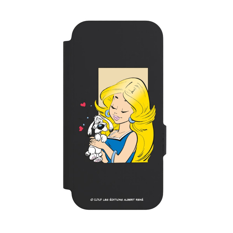 Pixel 9a NIVOflip Falbala et Idéfix Amoureux Transparent
