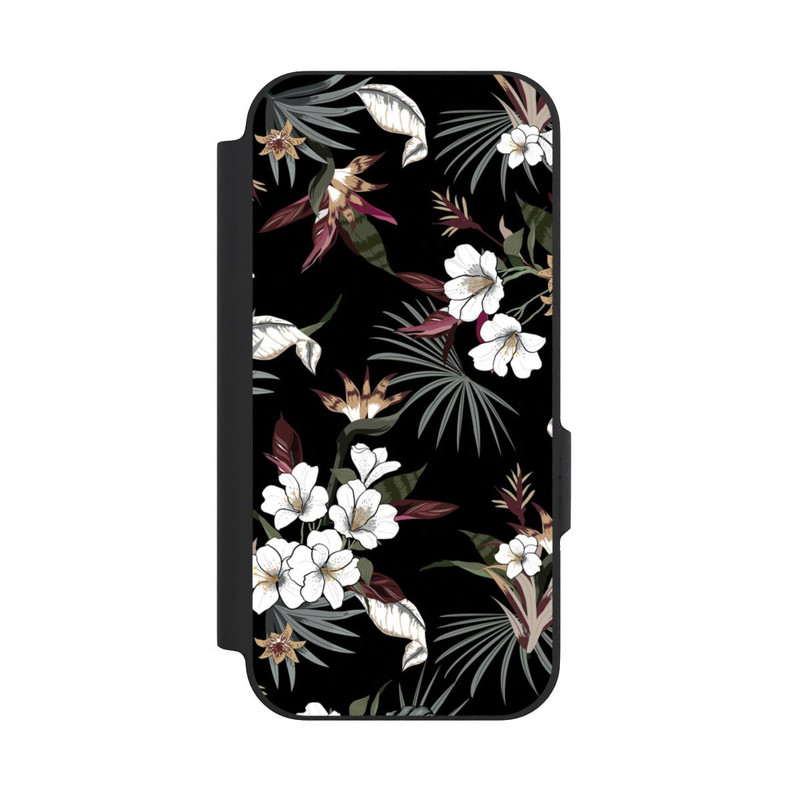 Pixel 9a NIVOflip Flowers Black