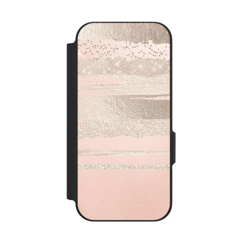 Google Pixel 9a NIVOflip Couches de paillettes (Rosé/Argent) Glitterlook