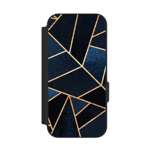 Google Pixel 9a NIVOflip Navy Stein Golddruck