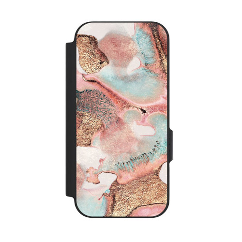 Google Pixel 9a NIVOflip Hübscher Tintendruck gold