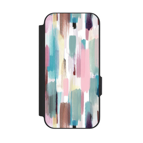 Google Pixel 9a NIVOflip Abstrakte Pinselstriche in Pastelltönen