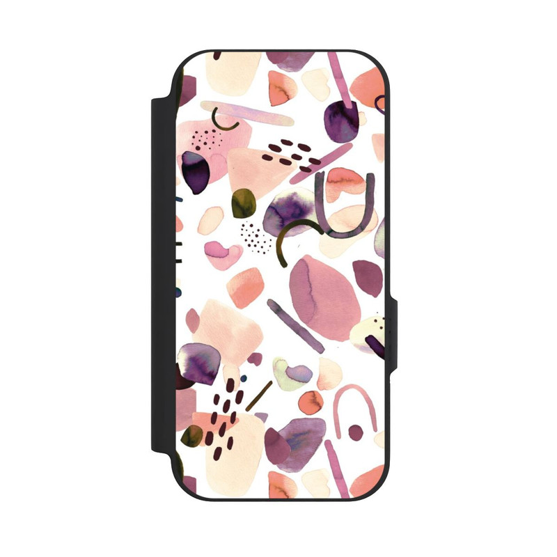 Pixel 9a NIVOflip Abstrakte Formen aquarell lila