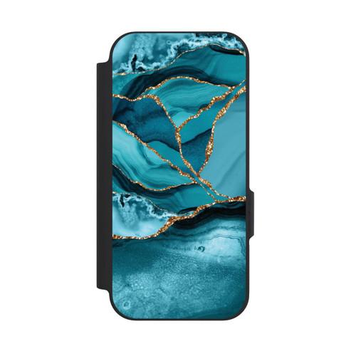 Google Pixel 9a NIVOflip Marbre Bleu Glacier