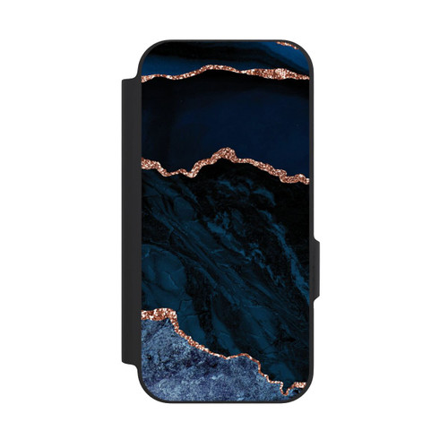 Google Pixel 9a NIVOflip Nacht Blau Marmor Landschaft