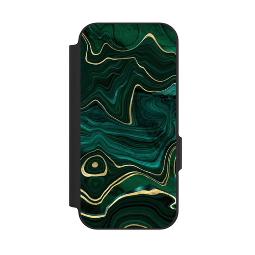 Google Pixel 9a NIVOflip Malachit Golddruck