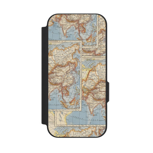 Google Pixel 9a NIVOflip Weltkarte Vintage