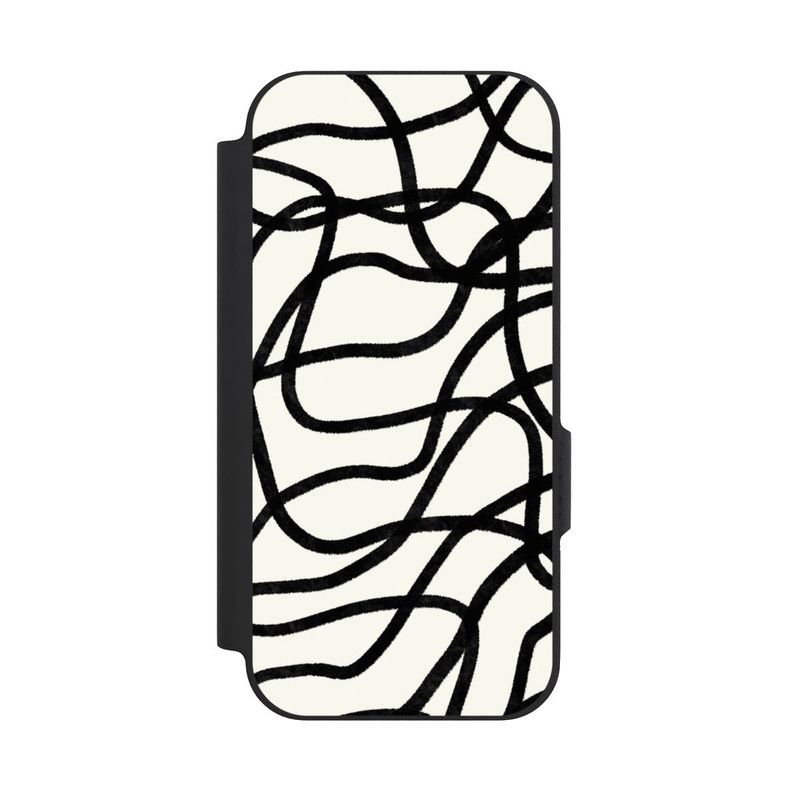 Pixel 9a NIVOflip Lignes noires
