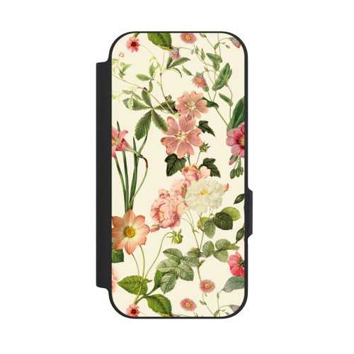 Google Pixel 9a NIVOflip Fleurs sauvages sur jaune clair