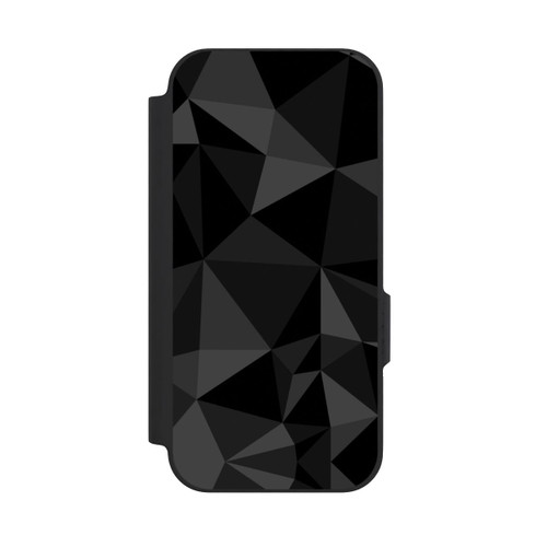 Google Pixel 9a NIVOflip Polygonmuster schwarz