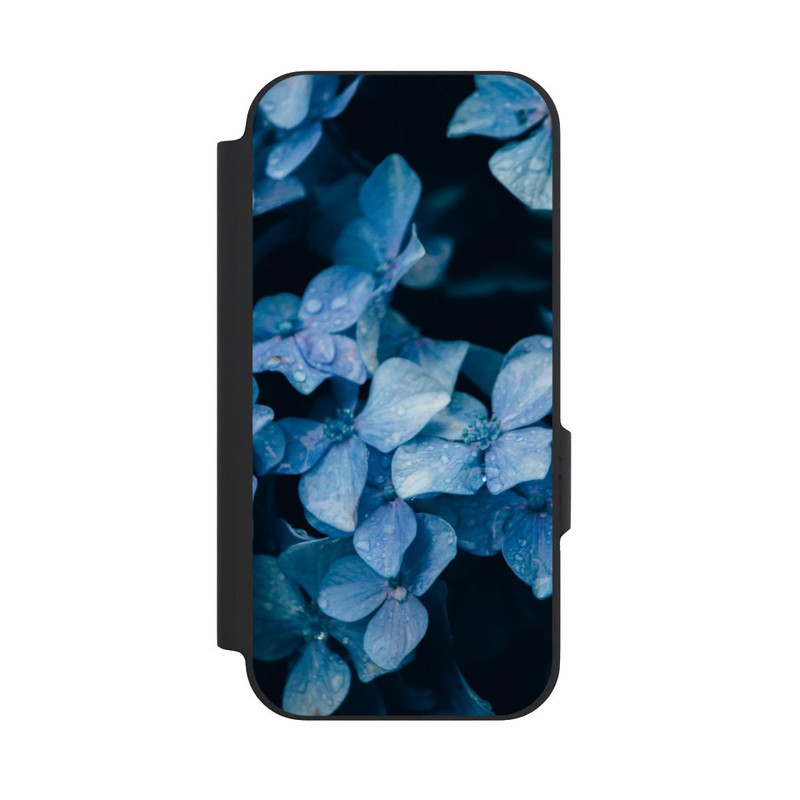 Pixel 9a NIVOflip Fleurs bleues 2