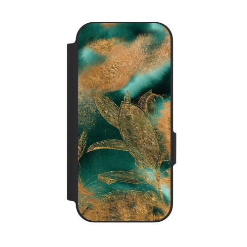 Google Pixel 9a NIVOflip Gold und Grün Natur