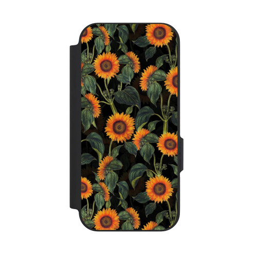 Google Pixel 9a NIVOflip Sonnenblume schwarz