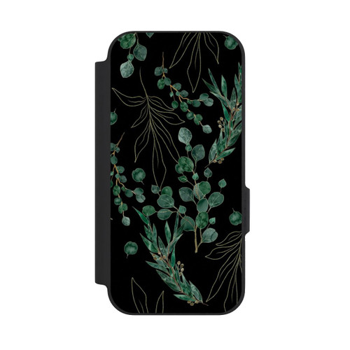 Google Pixel 9a NIVOflip Eukalyptusblätter schwarz
