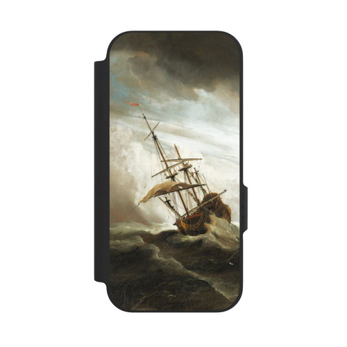 Google Pixel 9a NIVOflip A Ship on the High Seas Caught by a Squall