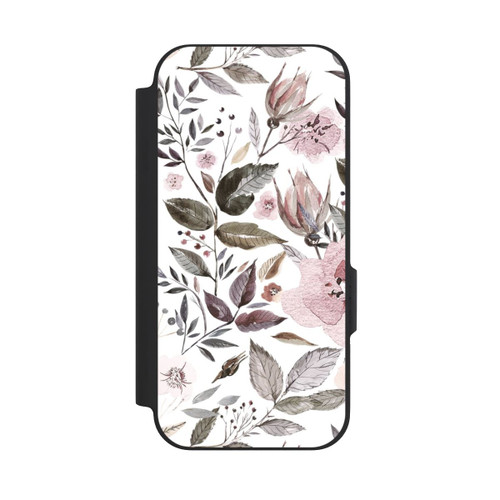 Google Pixel 9a NIVOflip Aquarell braune Rosenblüten