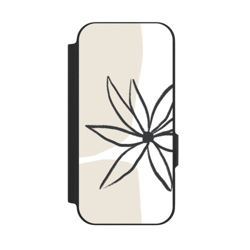 Google Pixel 9a NIVOflip Blume und Creme