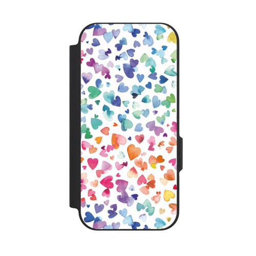 Google Pixel 9a NIVOflip Liebesherzen aquarell