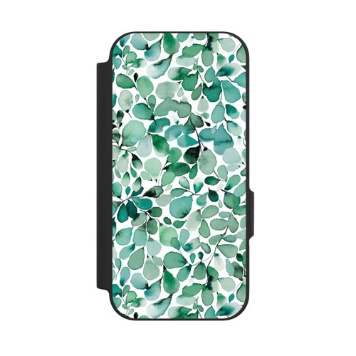 Google Pixel 9a NIVOflip Aquarellmuster Blätter