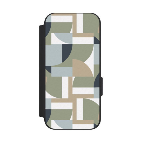Google Pixel 9a NIVOflip Futuristische Bauhaus Polygone Beige